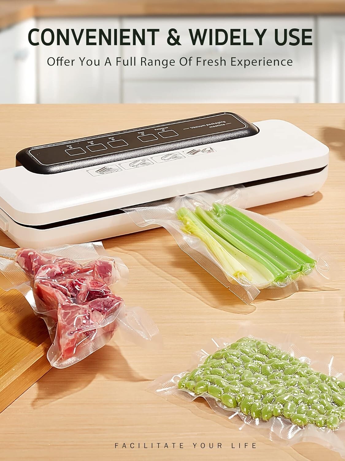 200 GALLON 11x16 Bags Food Magic Seal 4 Mil for Vacuum Food Storage Sealer Bags