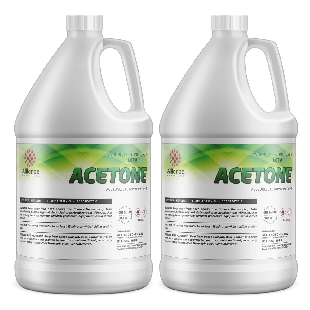 Acetone Technical Grade - 2 Gallons