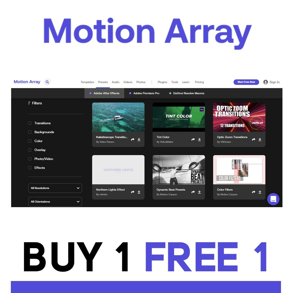 Motion Array Download $3.99 per item After Effect , Video Effect, Motion graphic