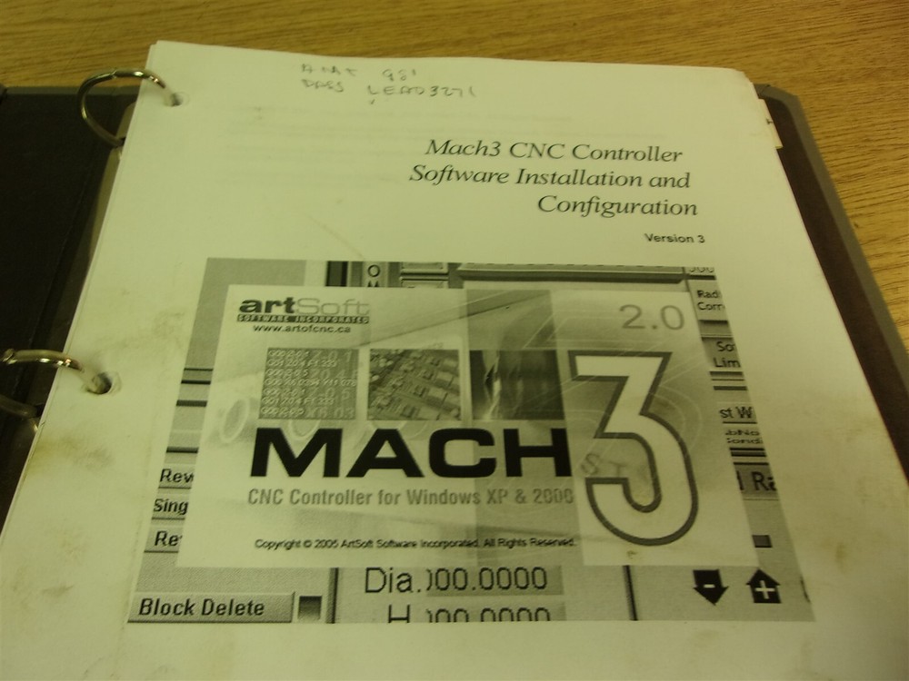 Smart Cam CNC Controller Software Installation and Configuration Manual