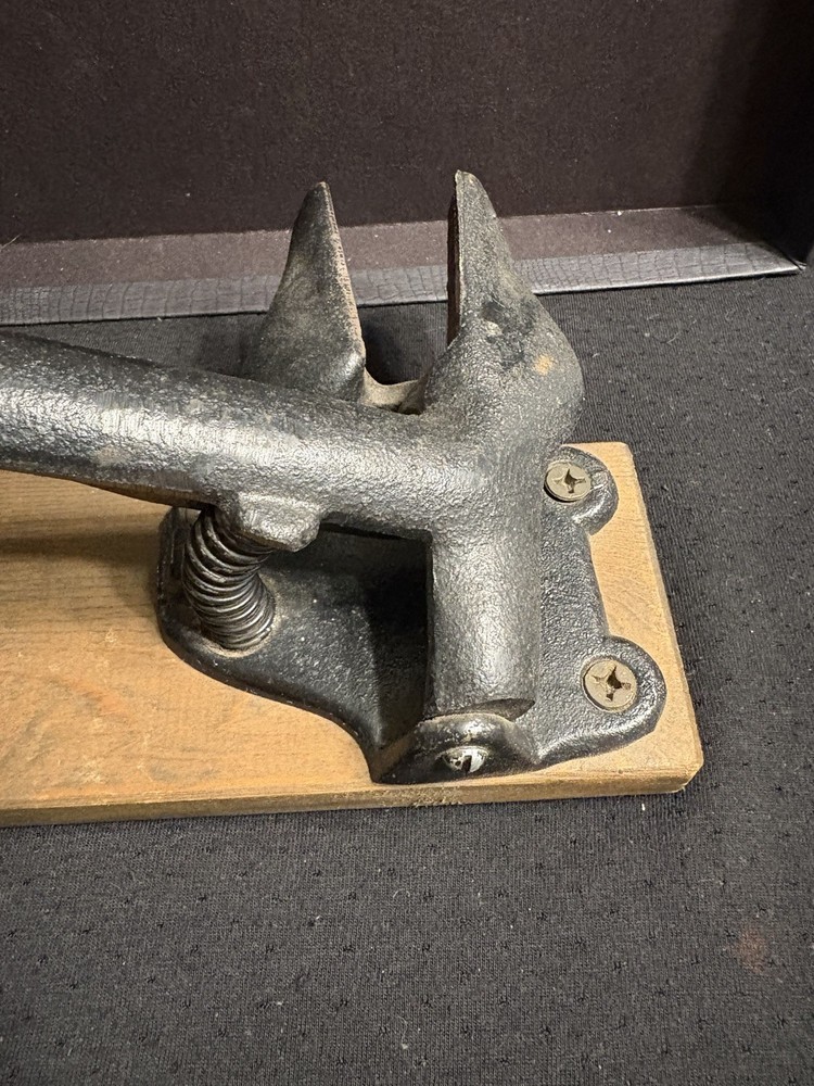Carolina Cracker, a heavy-duty, wall-mounted lever-style nutcracker