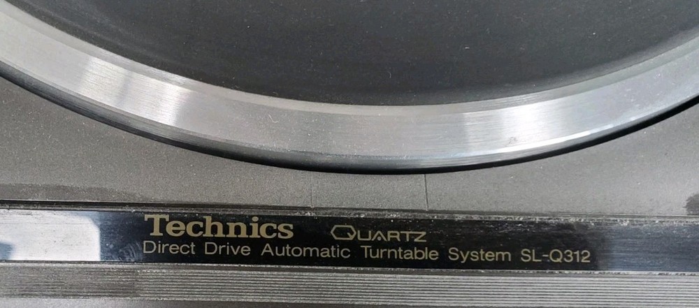 Technics SL-Q312 Quartz Automatic Turntable System Direct Drive Working Vintage