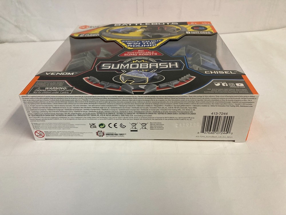 Hexbug 413-7244 BattleBots Circuit Smash Robots