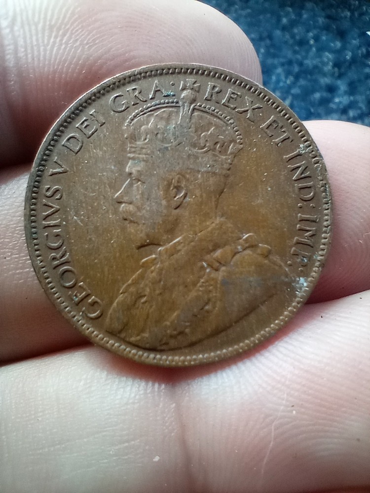1918 Canada One Cent Coin