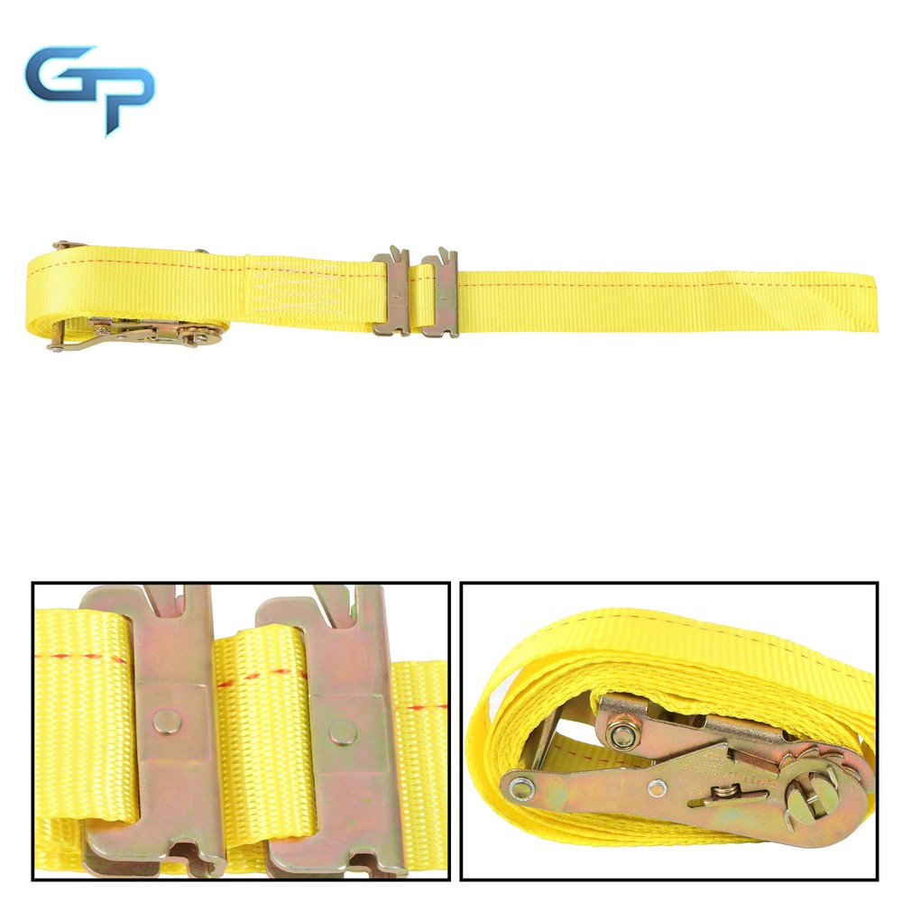 22 Pack E Track Tie Down Rail Kit 4' E Track Rails End Caps ETrack Straps