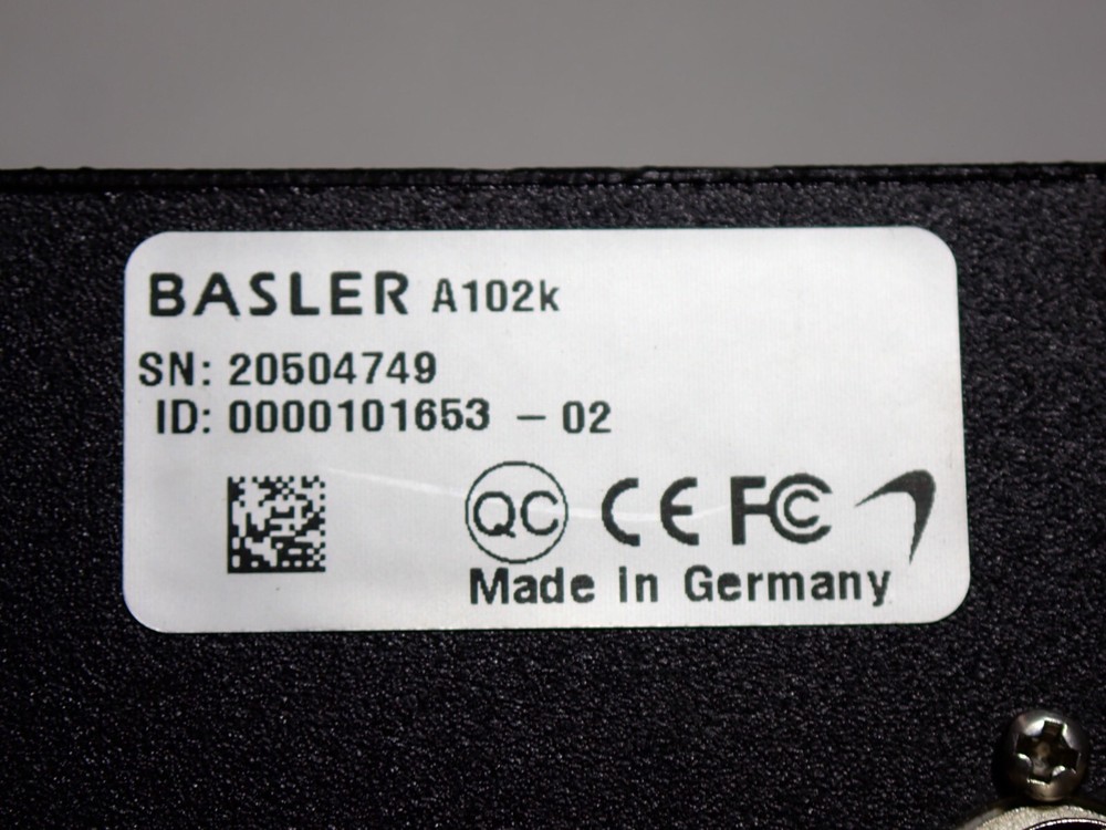 BASLER A102K Machine Vision Camera