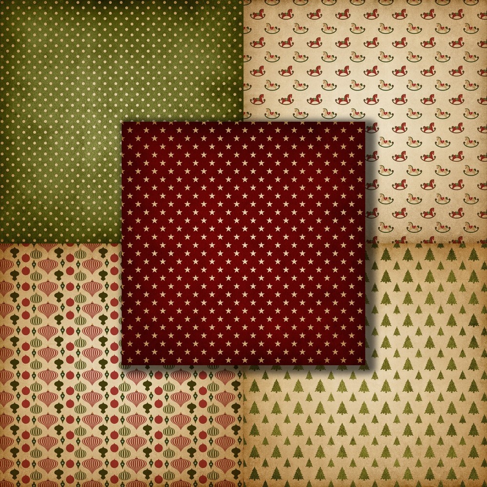 RETRO CHRISTMAS - Paper Pack