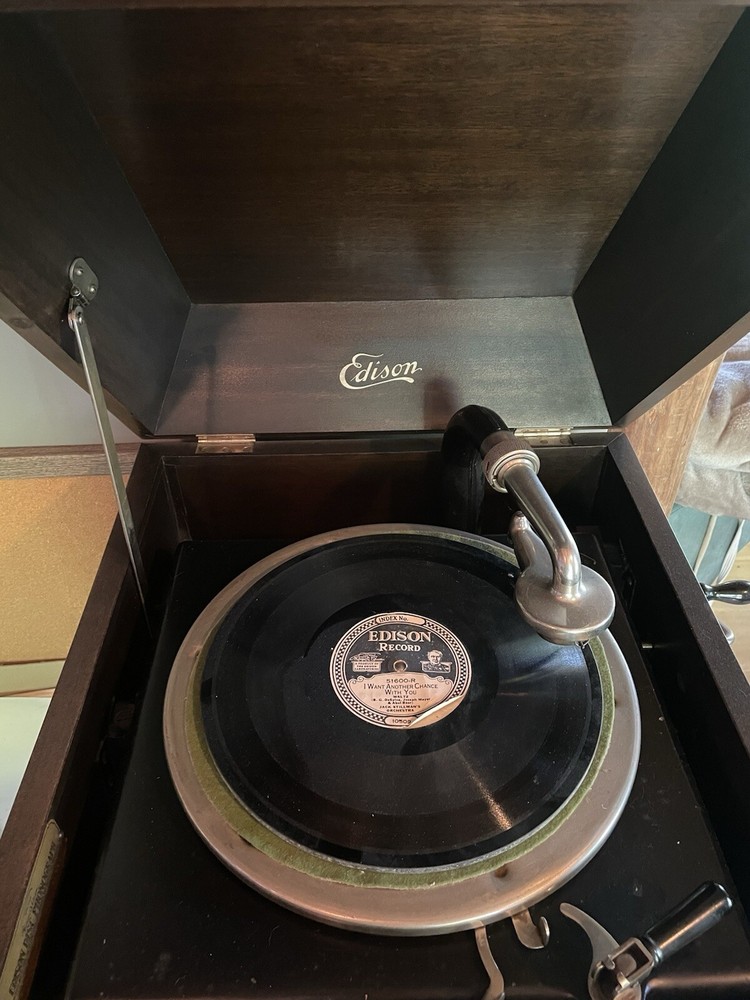 Antique Edison Disc Phonograph
