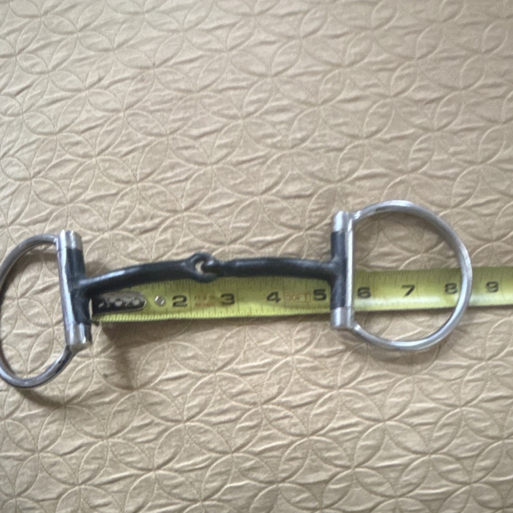 Sweet Iron Dee Ring Snaffle Bit - 5”