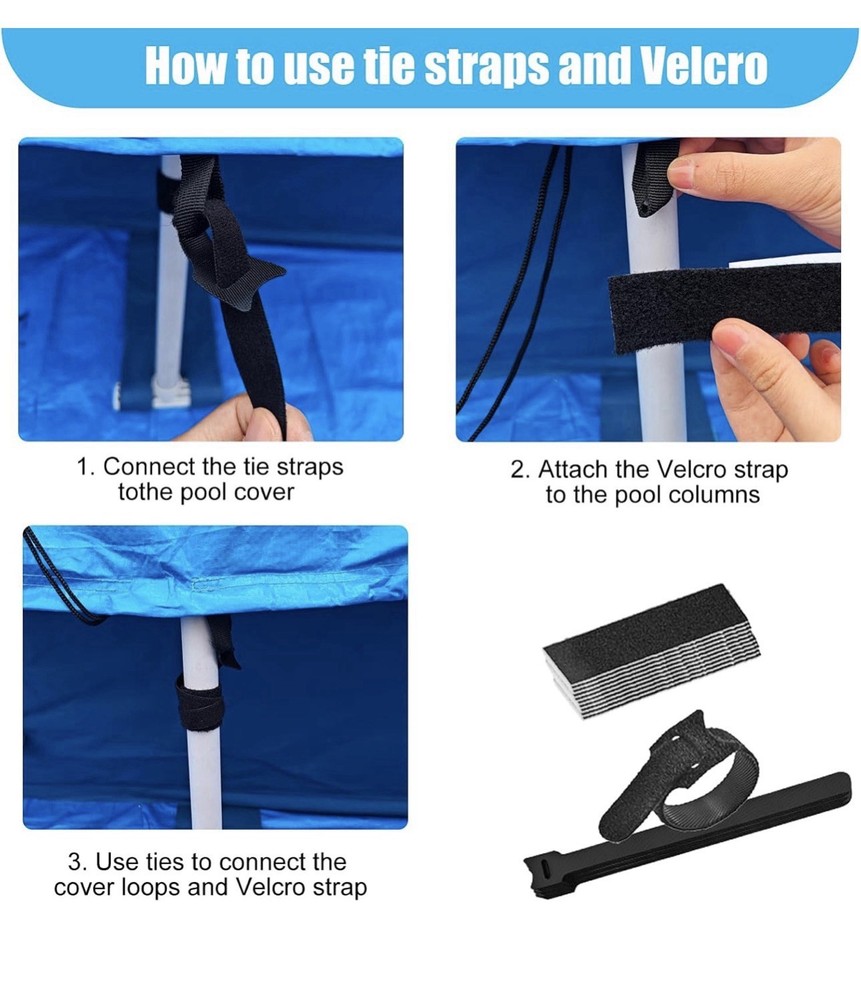 157 X 83 Black Rectangular Pool Cover 13 x 7 ft Rectangle Pool Cover