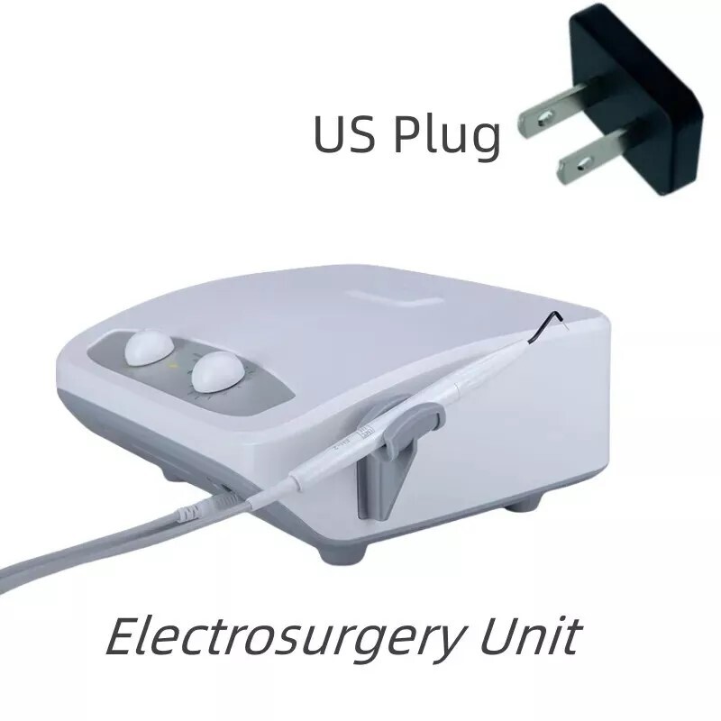 30W High-Frequency Dental Electrosurgery Unit Machine System with 7pcs Electrode