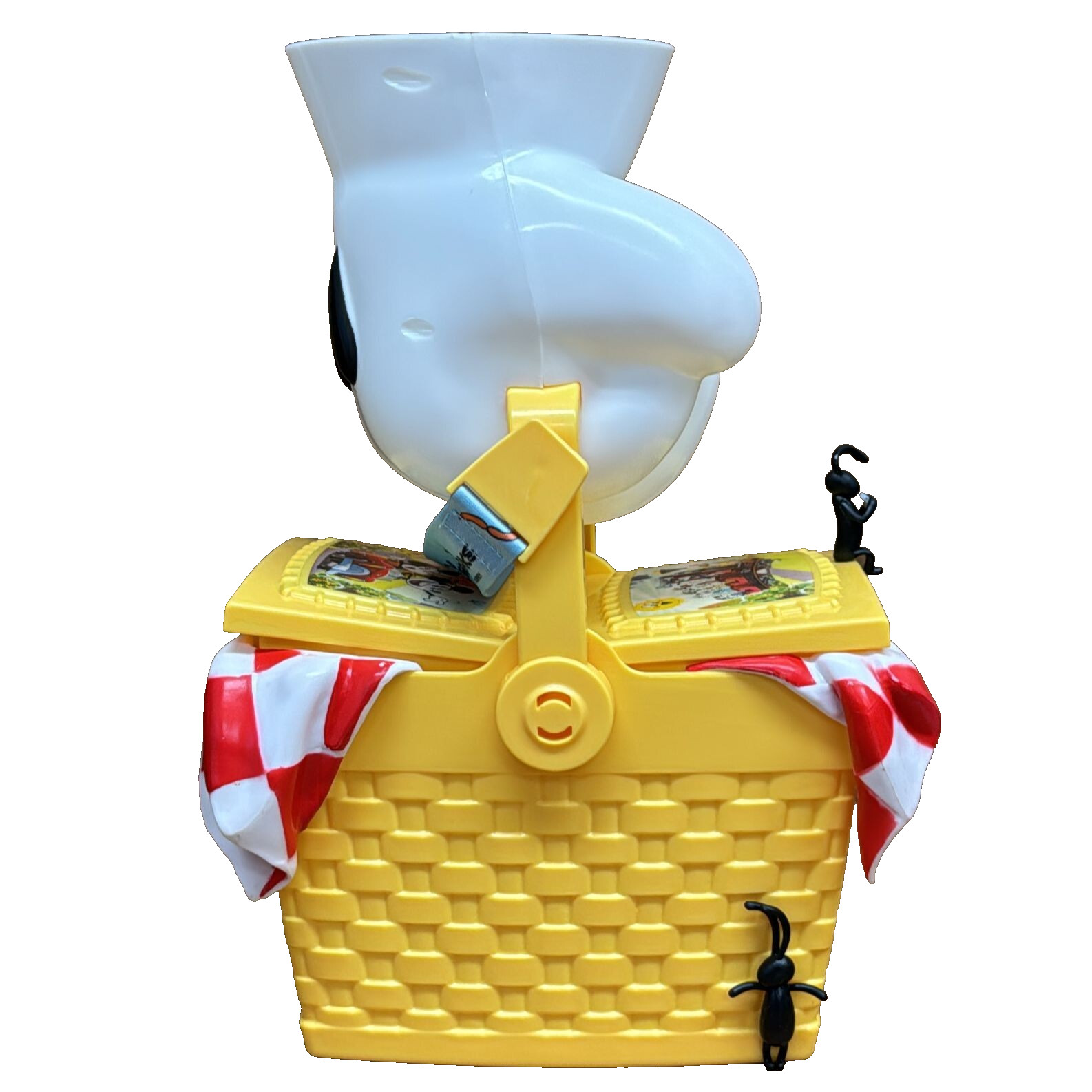 Disney Parks Mickey & Minnie's Runaway Railway Picnic Basket Popcorn Bucket