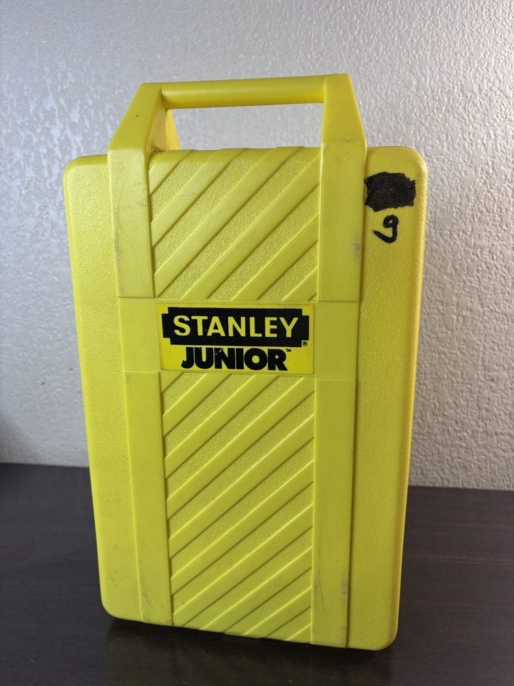 Vintage Stanley Junior Mini Portable Tool Box