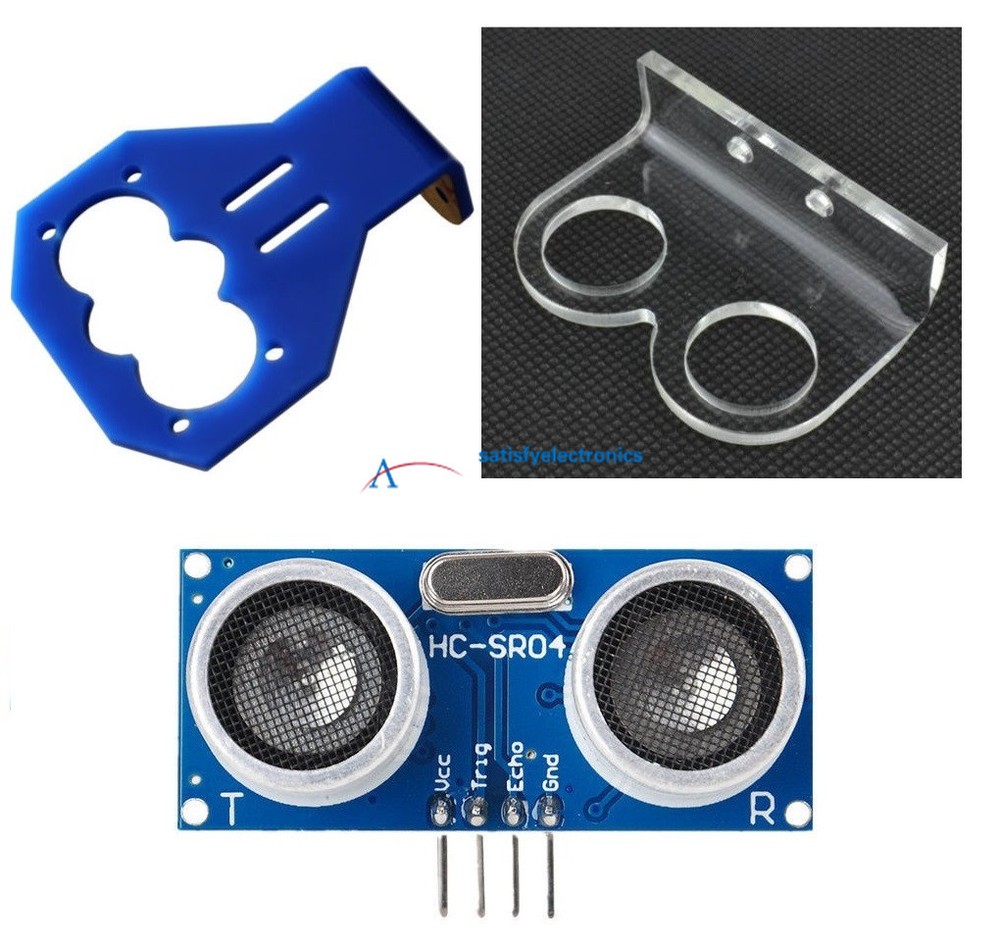 Cartoon Ultrasonic HC-SR04 Module Sensor Mounting Fixed Bracket for HC-SR04 NEW