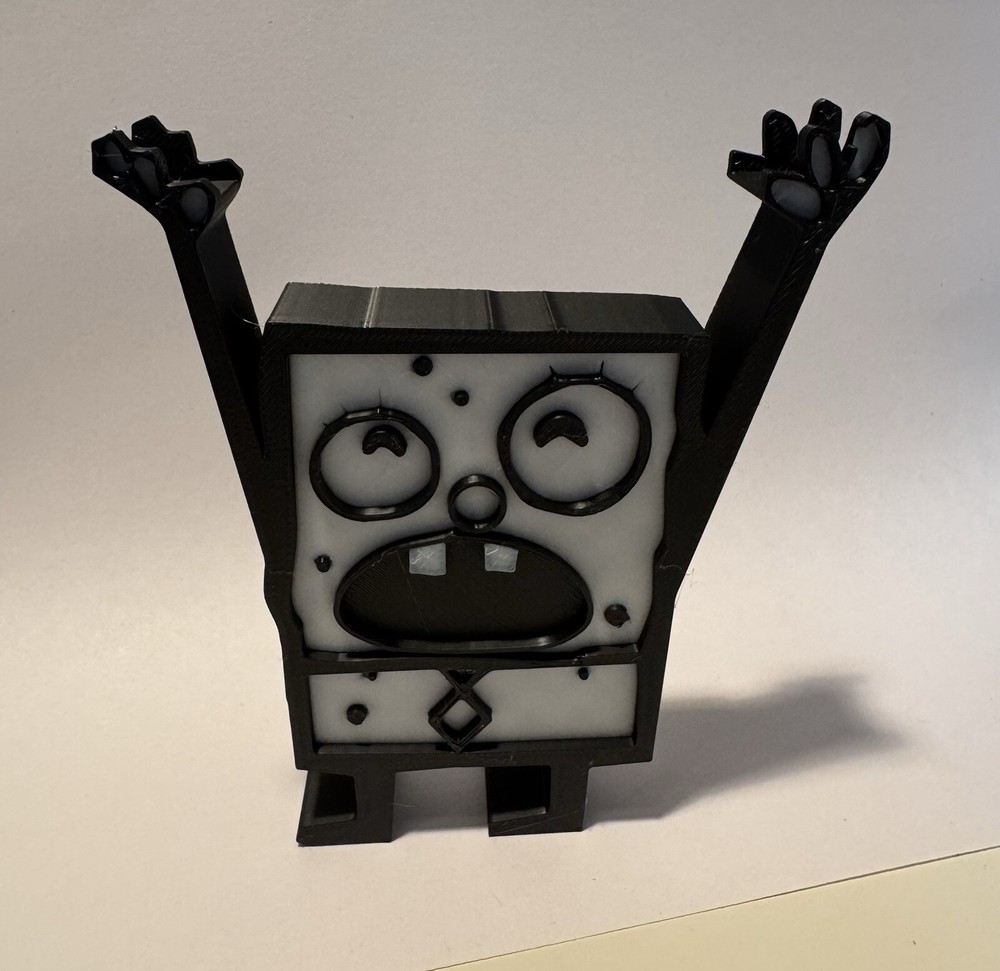 Doodlebob Pencil Holder (3D Printed)