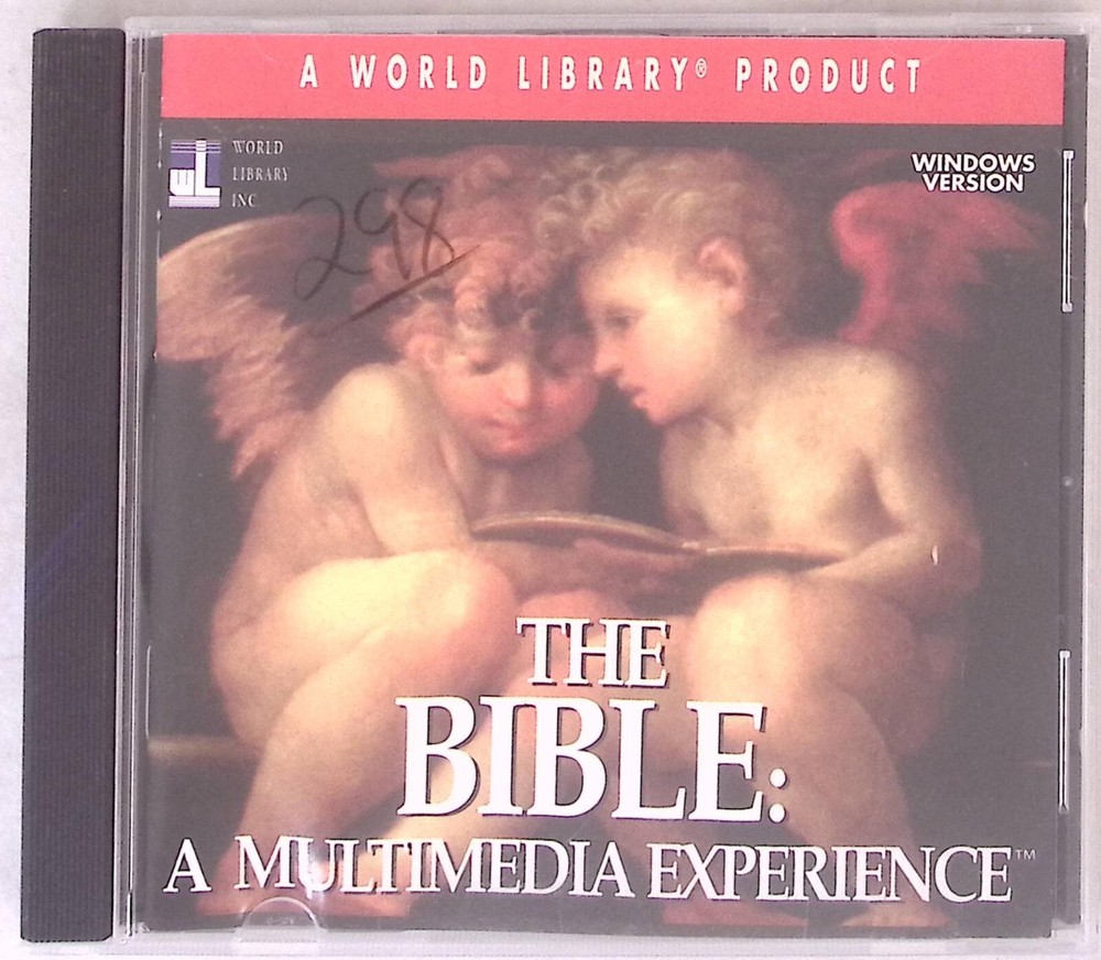 THE BIBLE: A MULTIMEDIA EXPERIENCE  PC CD-ROM, 1995  CD 5823