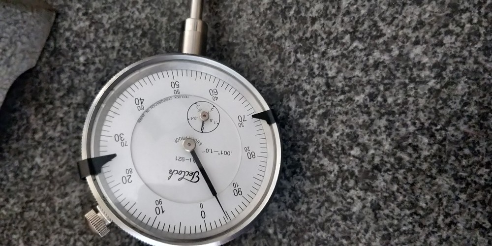 TESTED Dial Indicator: .001" range = 1" TECLOCK AI-921 JAPAN