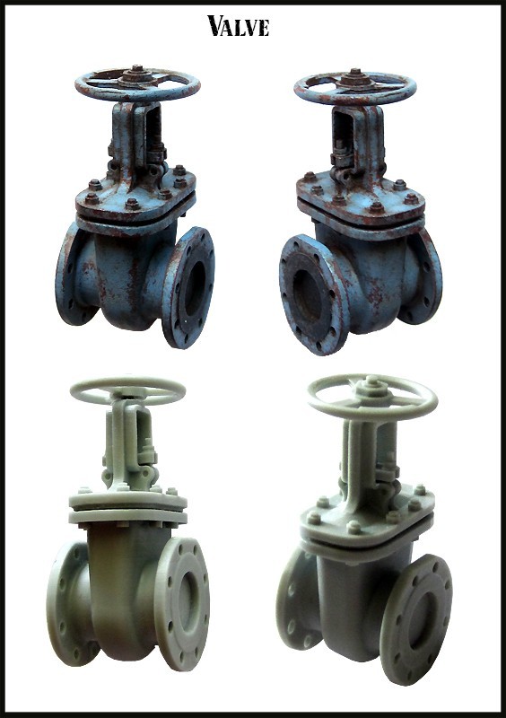 EVOLUTION MINIATURES DIOROMA ACCESSORIES EMA-35002 VALVE (ONE)