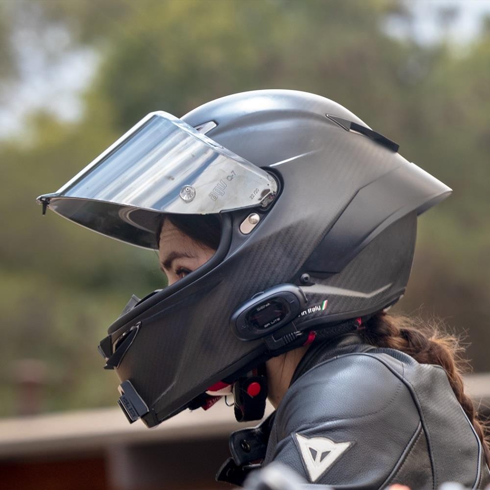 Sena 5R Motorcycle Helmet Bluetooth Communication System Intercom Kit Black LCD