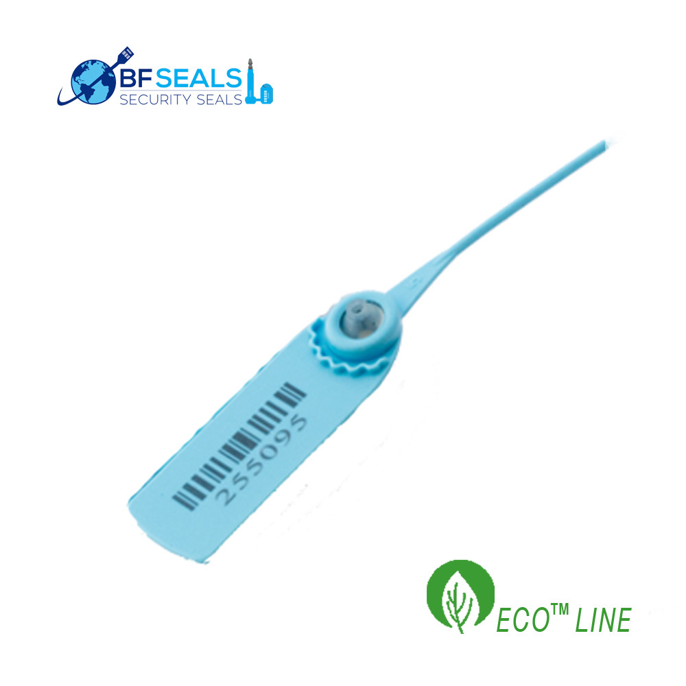 PULL TIGHT ECOLine Security Seal, 100 Pcs, 16" BLUE, Numbered BF-12PT12