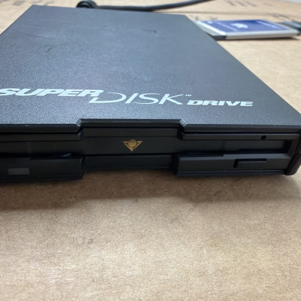 Super Disk Drive Tavel 120 Passport Card MB Floppy Untested