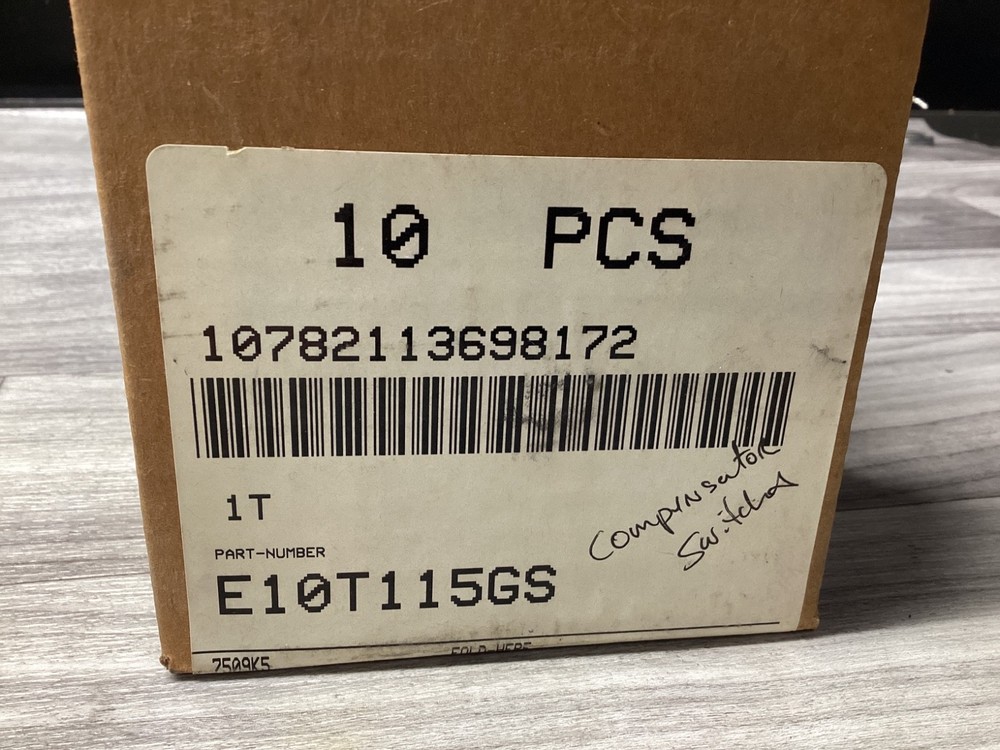 EATON CUTLER-HAMMER TOGGLE SWITCH E10T115GS #101N67