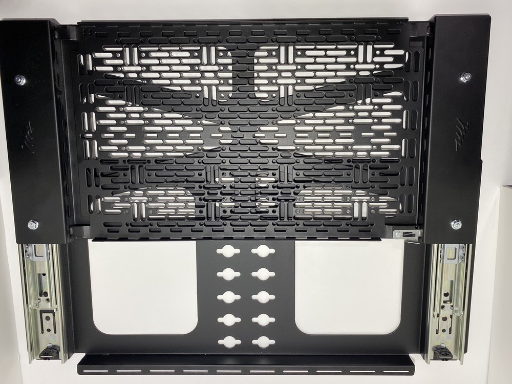 Middle Atlantic Component Storage Sliding Mount Plate for AV Systems, Black