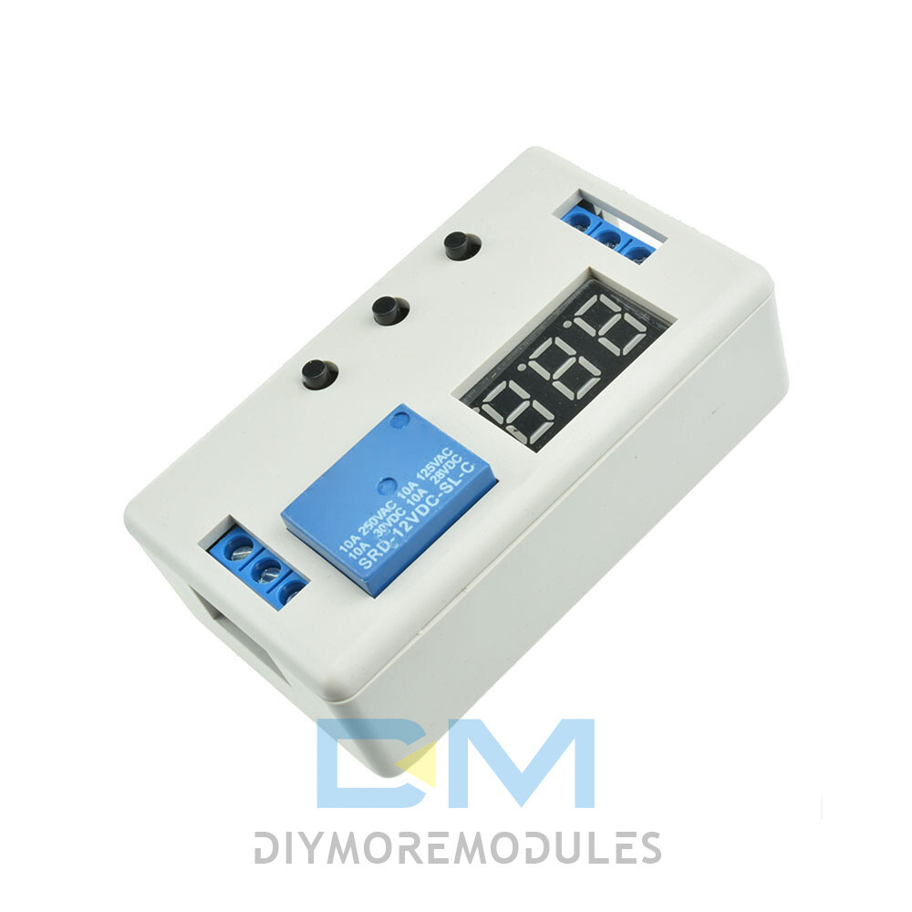 DC 12V LED Digital Display Home Auto Delay Timer Control Switch Relay Module