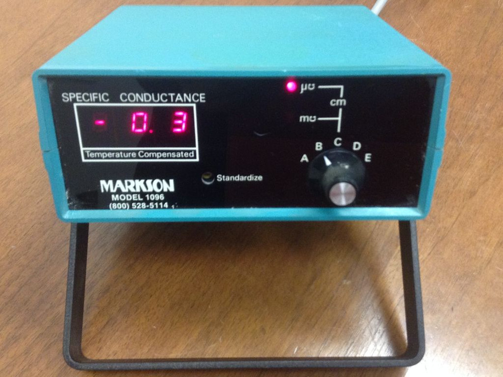 MARKSON - Model #1096 - Specific Conductance Meter