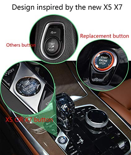 Crystal Style Engine Start Stop Switch Ignition Button fit F or G Chassis