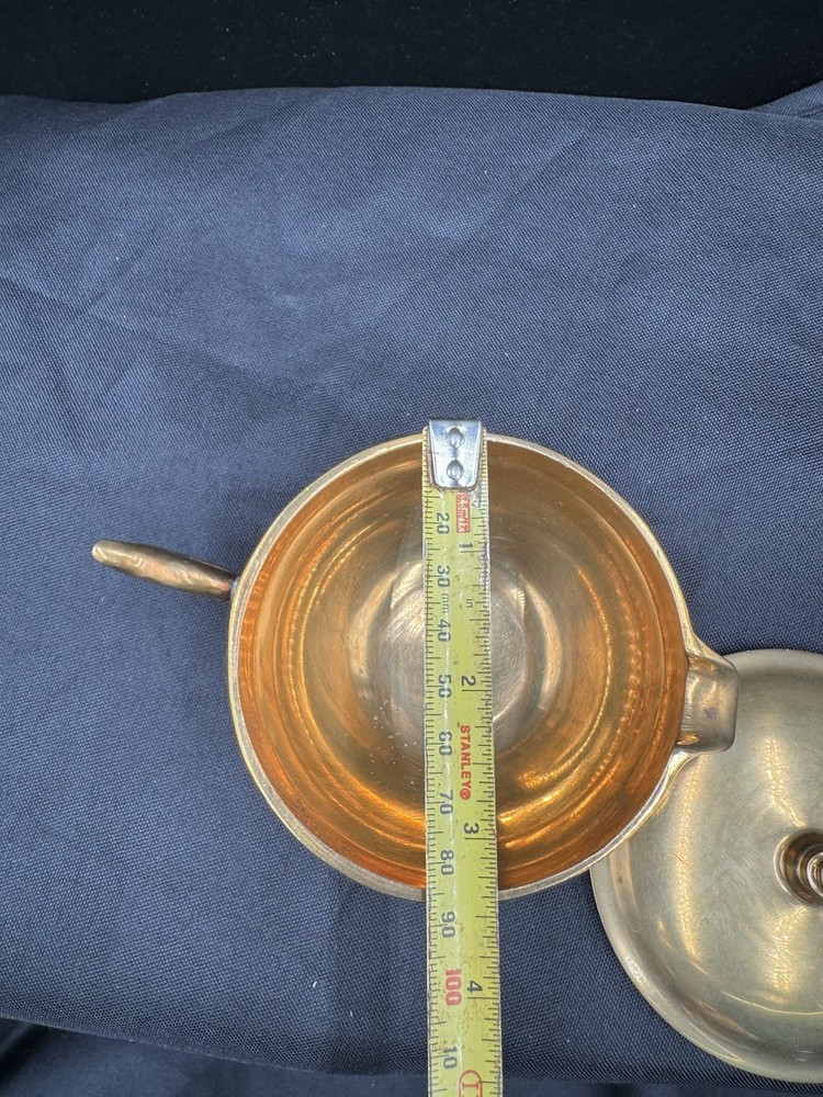 Brass Creamer Bowl