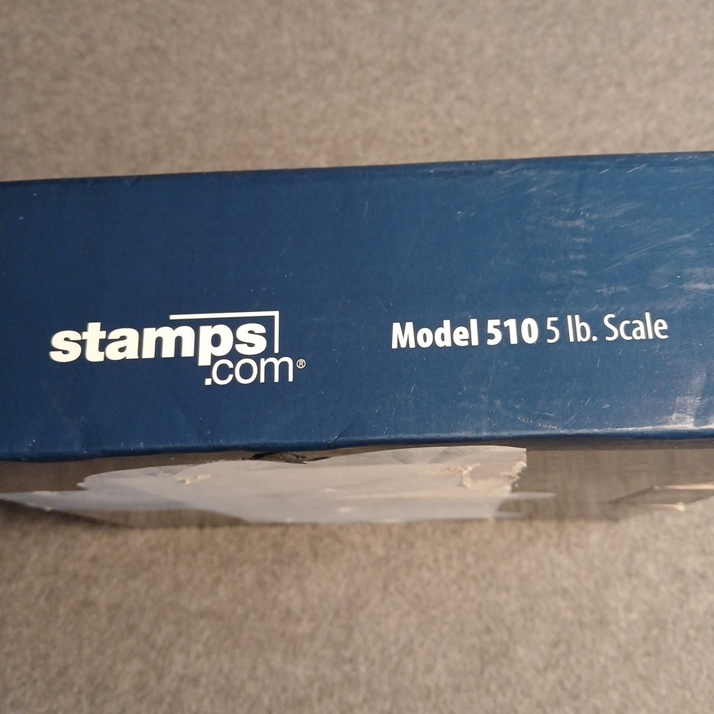Stamps.com Model 510 Digital Scale 5lb Postage w/USB  Cable in original box/pkg