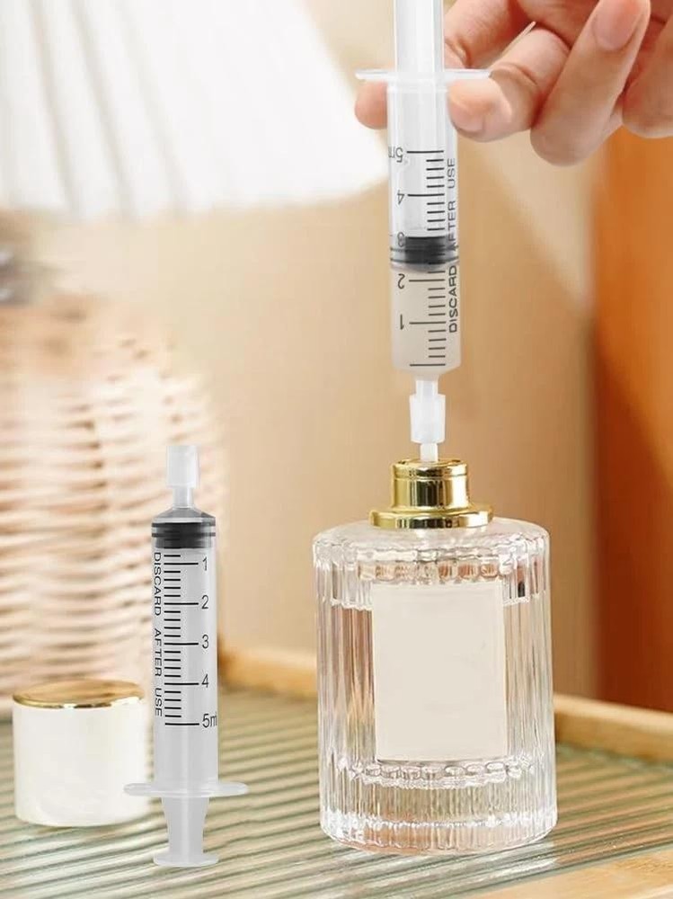 Perfume Refill Tool Kit, 10pcs Plastic Dispenser Transfer Pump Clear