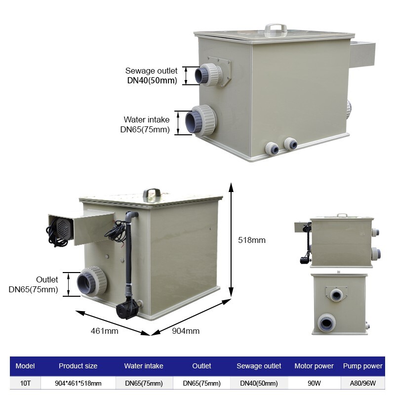 Koi Pond Drum Filtration System 5 Tons 1300 GPH