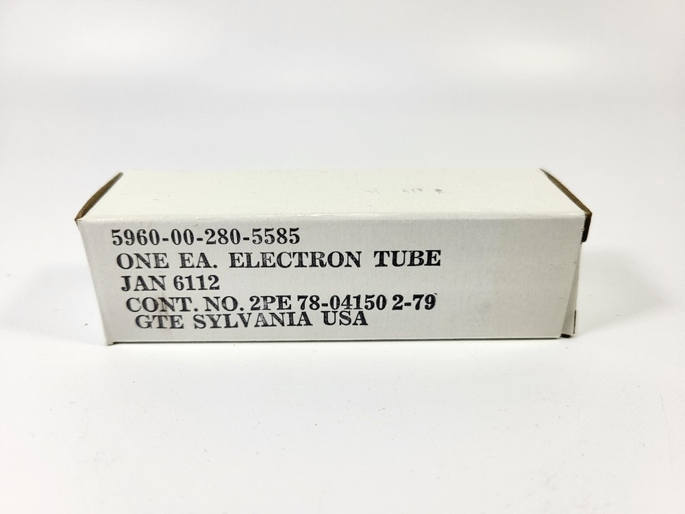 JAN 6112 Electron Tube