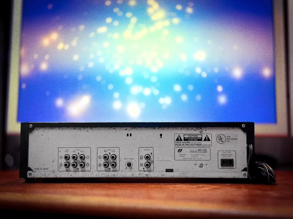 SANSUI WS-G10 🌈RaRe🌈 Vintage Stereo Equalizer