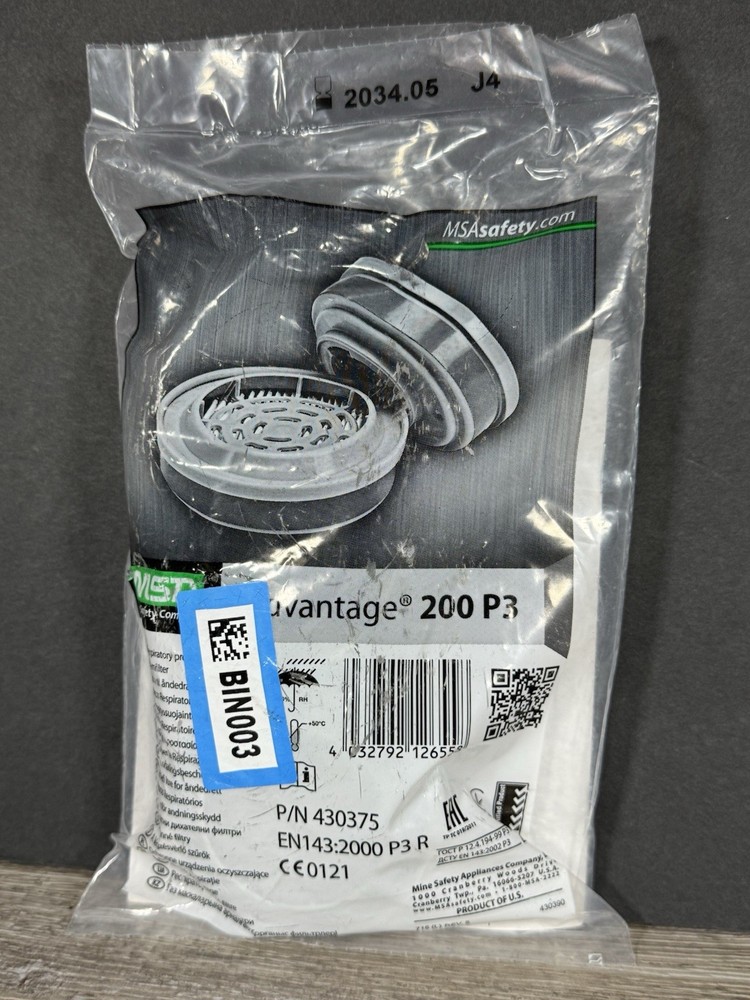 MSA 430375 Advantage High Efficiency Dust Cartridge - 2/Pack