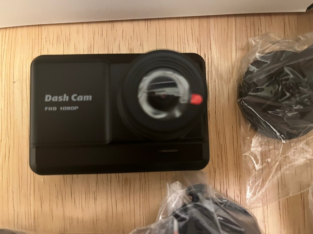 Dual Channel Dash Camera 1080P+720P Loop Recording G-Sensor Lock Front Rear New