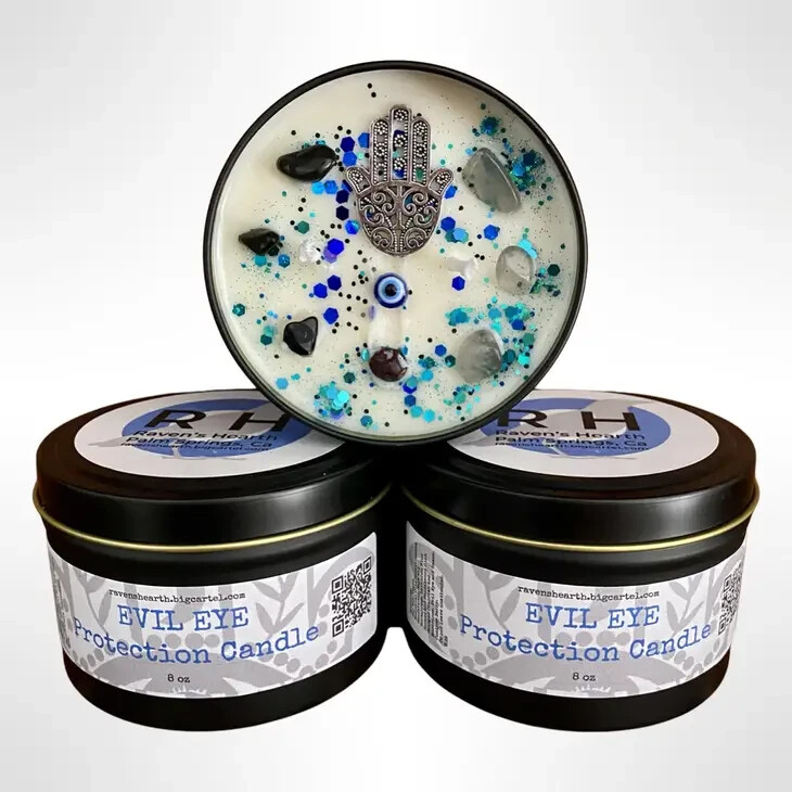 Evil Eye Candle