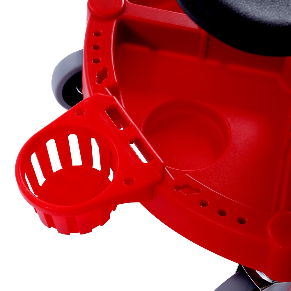 Adjustable Garage Shop Stool Rolling Work Stool Mechanic Work Seat With Casters