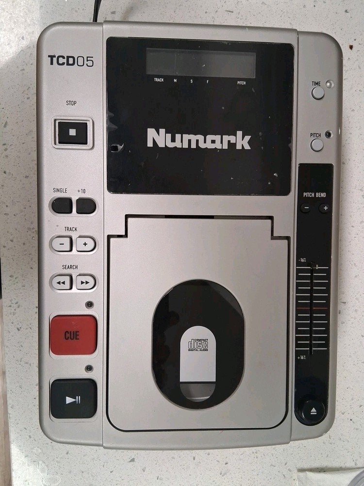 NUMARK TCD 05 PRO CD PLAYER - CDJ DECK Works Perfect- 1064