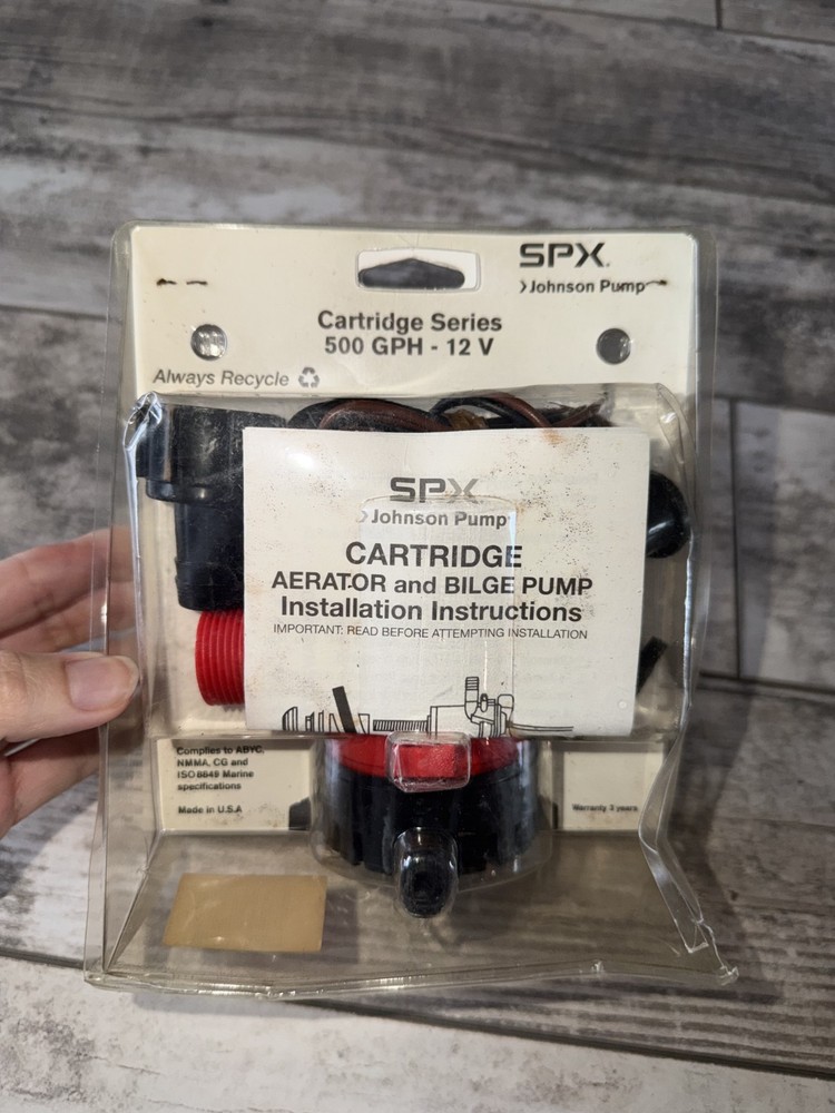 Bilge Pump 500 GPH 12V