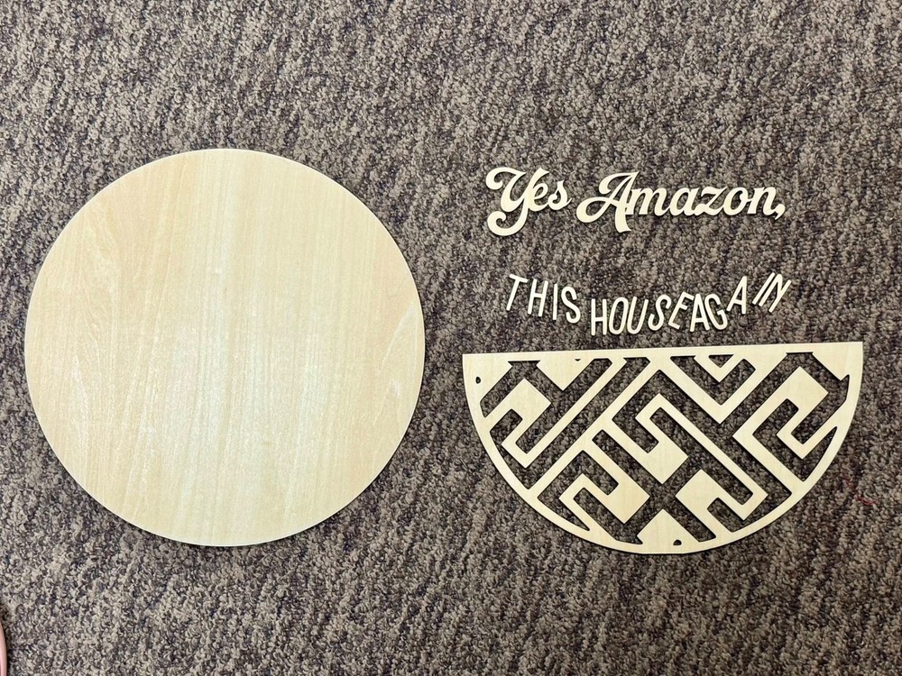 UNFINISHED DIY DOOR HANGER