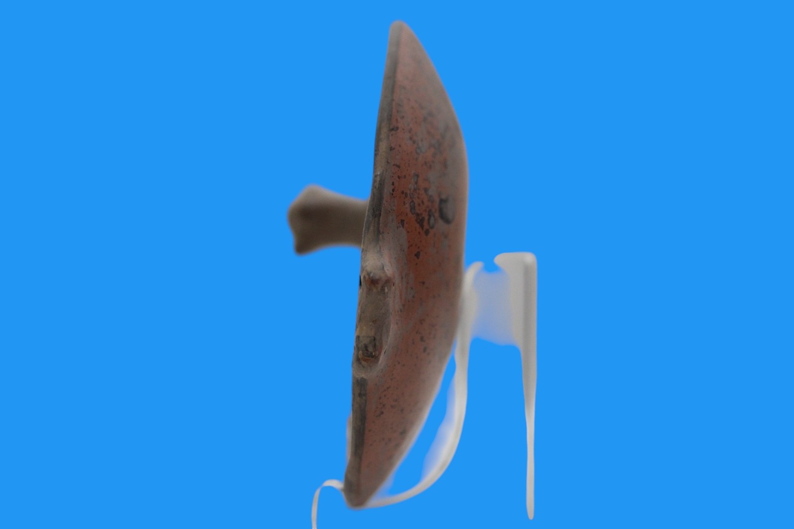 Museum Replica of a Pre Columbian Inca Artifact Small Plate From Peru 030