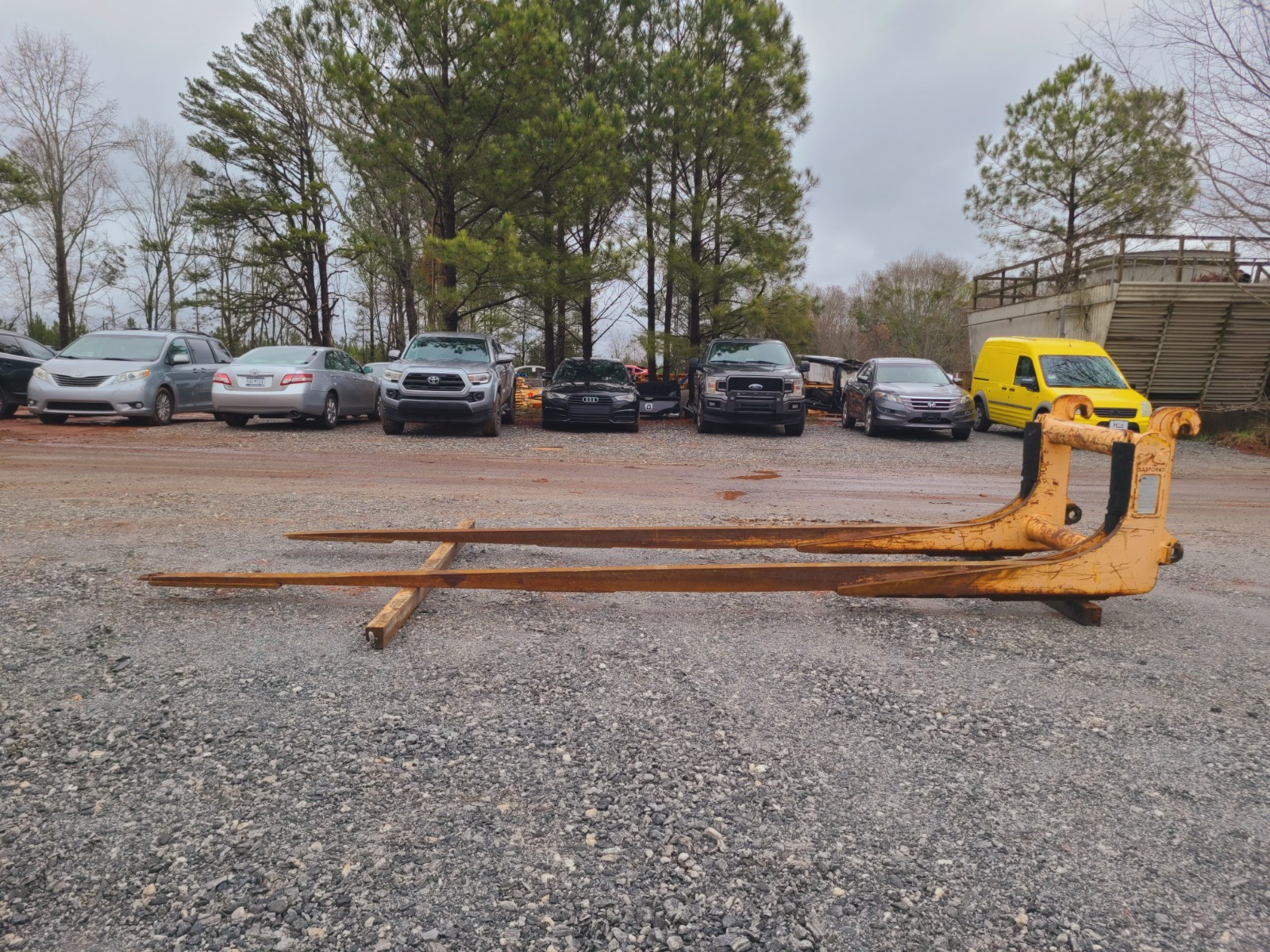 WHEEL LOADER SASFORKS SAS FORKS 4493-162 LONG FORKS 16 FOOT - READ NOTES!!!