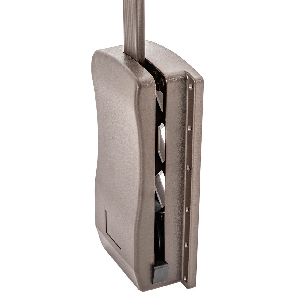 35-47 " Adjustable Closet Rod Closet-Mounted Simple Pull Down Hanger Shelf US