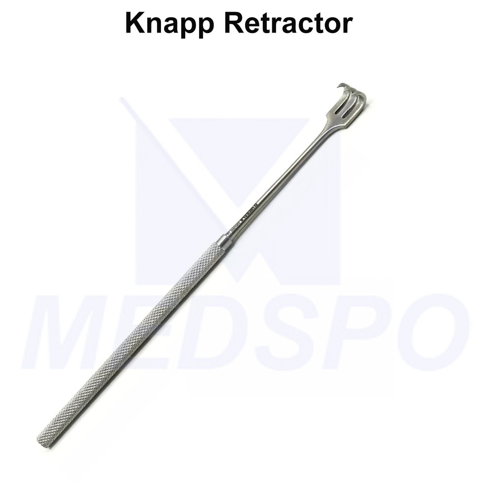 Surgical Hook Shape Knapp Three Prong Sharp Retractor Surgery Instruments CE