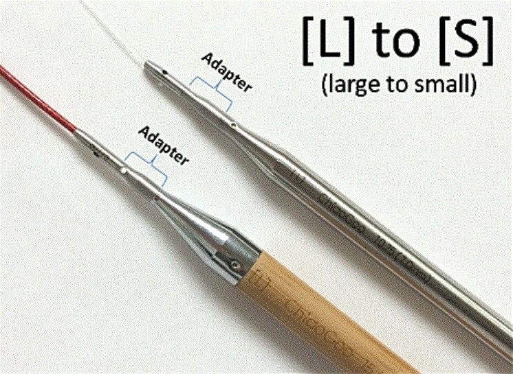 ChiaoGoo L to S IC Cable Adapter 2501-A