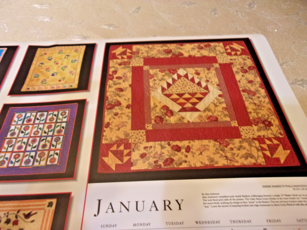 2007 Quilting Calendar with Patterns