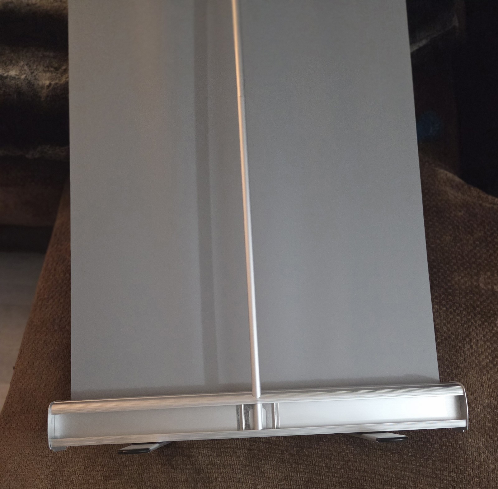 Bundle Of 3 Retractable Banner Stand 24"x 63" Roll Up Stand + Carrying Bags